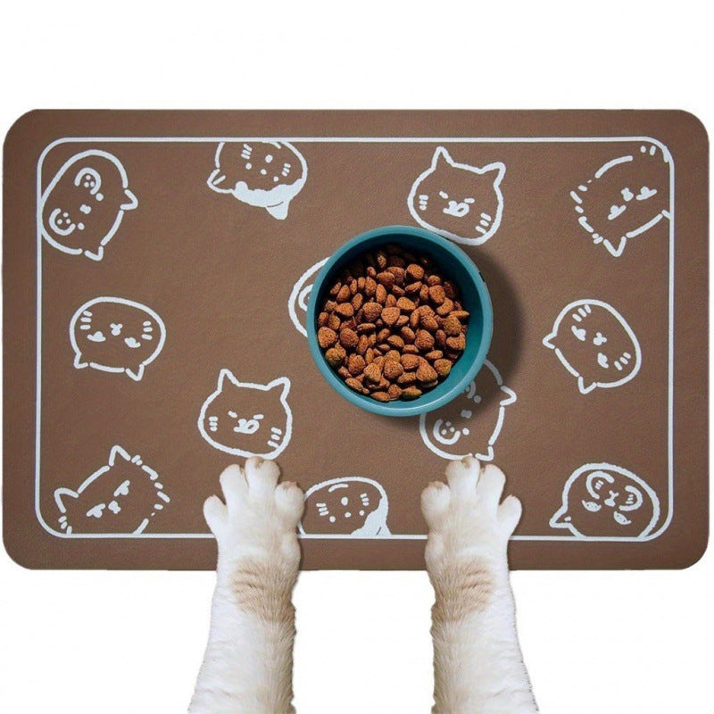 Water-absorbing quick-drying mat