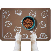 Water-absorbing quick-drying mat