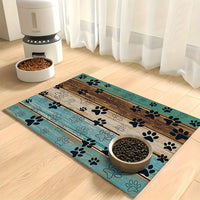 Water-absorbing quick-drying mat