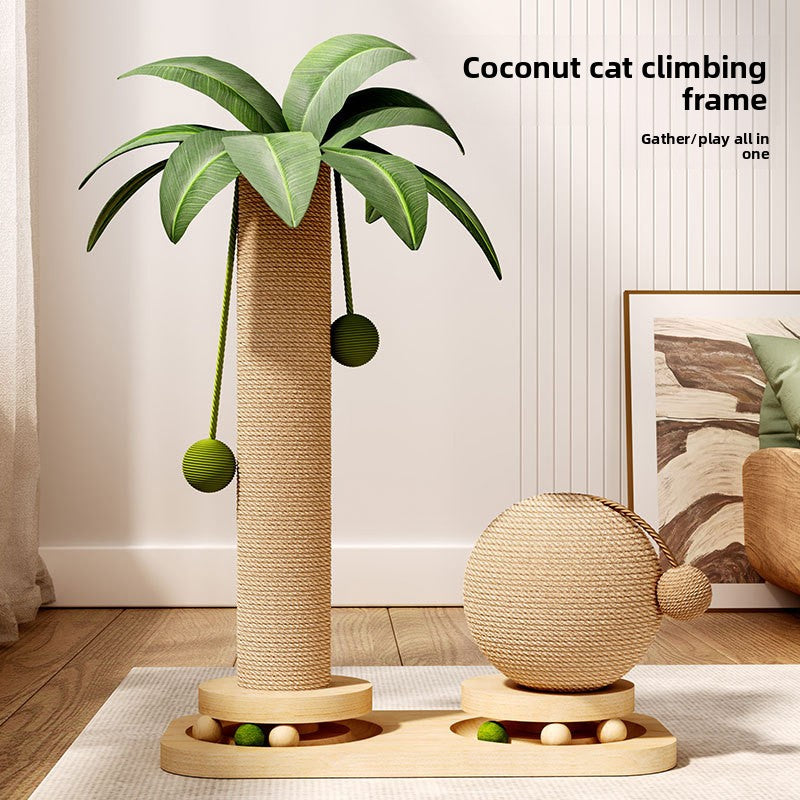 Coconut Tree Cat Climbing Frame